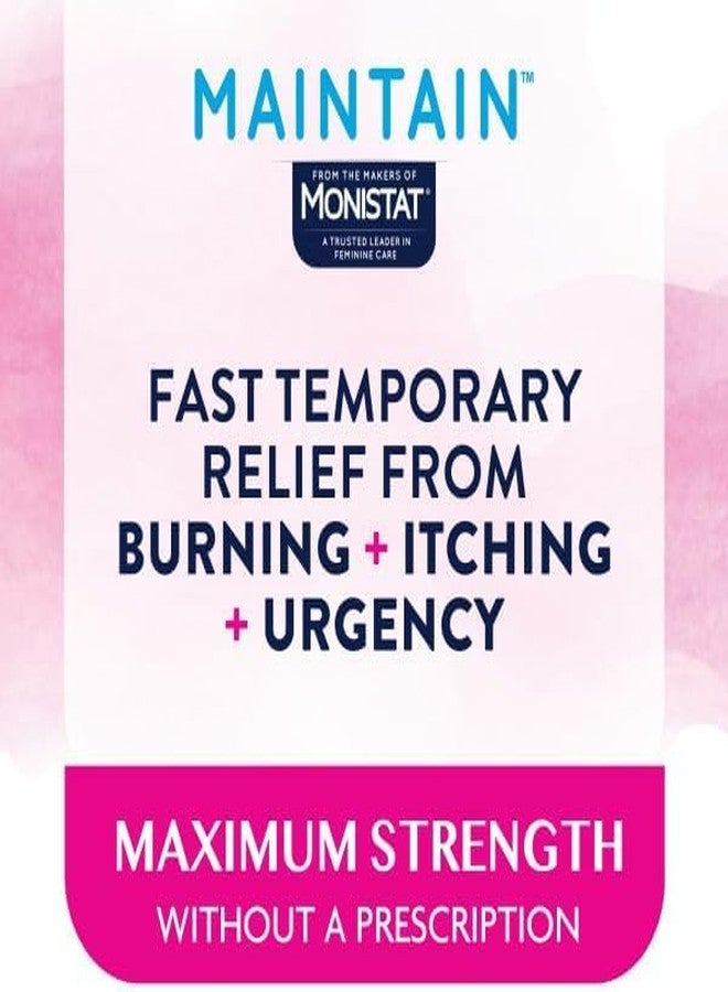 مونيستات مونستات، مجموعة الصيانة، 2 في 1 شريطا اختبار و12 قرصًا لتسكين الألم (عبوة من 6 أقراص) - Image 3